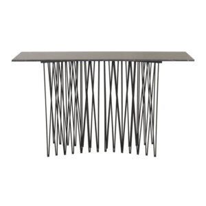 Stone Sidobord, Svart, 130 x 37