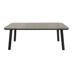Paola Rektangulärt matbord, Svart, 200 x 100