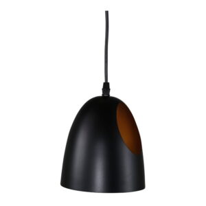 Elda Taklampa, Svart, ⌀16