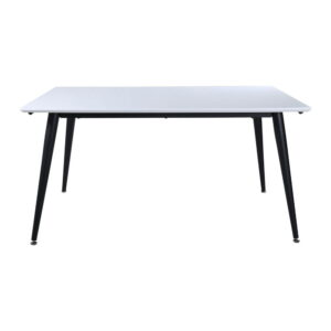 Jimmy Rektangulärt matbord, Vit, 150 x 90