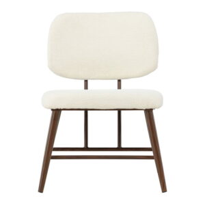 Midland Loungestol, Vit, 62 x 84 x 58