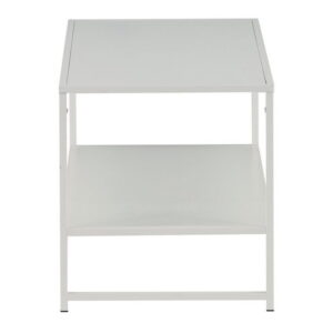 Staal Soffbord, Vit, 102 x 43
