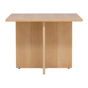 Leo Rektangulärt matbord, Natur, 100 x 100