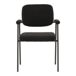 Yesterday Matstol, Svart, 61 x 90 x 58