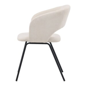 Day Matstol, Benvit, 66 x 86 x 60