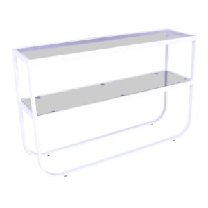 Rocker Sidobord, Vit, 110 x 30