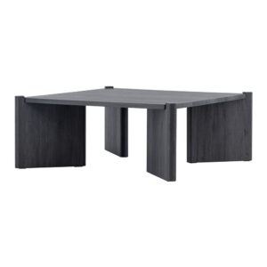 Rogaland Soffbord, Svart, 100 x 100