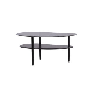 Egg Soffbord, Svart, 101 x 80