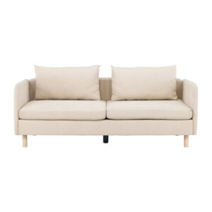 Zero 3-Sits 2-sits soffa, Beige, 102 x 83 x 197