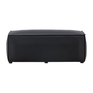 Palermo Puff, Svart, 119 x 47 x 59