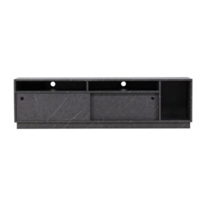 Girona TV Bänk, Svart, 40 x 50 x 180