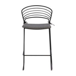 Milano Barstol, Svart, 48 x 94 x 47