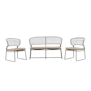 Milano Loungegrupp, Svart