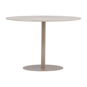 Lycke Matbord, Beige, ⌀110