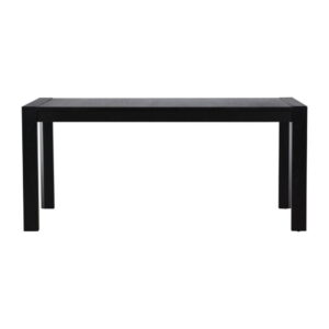 Slider rektangulärt matbord, Svart, 170 x 95