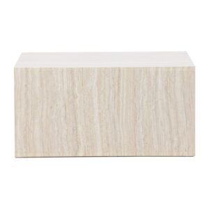 York Soffbord, Ljusbeige, 80 x 60