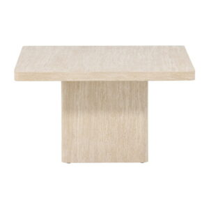Qvart Soffbord, Beige, 80 x 80