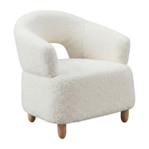 Moglas Fåtölj, Vit, 77 x 74 x 73