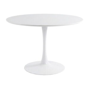 Hamden Runt Matbord, Vit, ⌀110