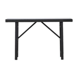Padova Sidobord, Svart, 120 x 40