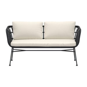 Isola 3-sits 3-sits soffa, Svart, 67 x 140 x 71