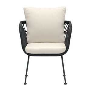 Isola Matstol, Svart, 67 x 67 x 71
