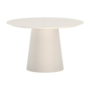 Lanzo Runt Matbord, Beige, ø120