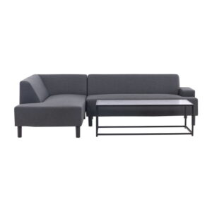 Mecka Soffgrupp, Bord: 40x124x64,4 Soffa: Djup: 85 Höjd: 70 Bredd: 160