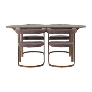 Andy Matbord med Morning Stolarna, Table: 180 x 90