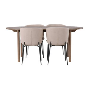 Andy Matbord med Modesto Stolarna, Table: 180 x 90