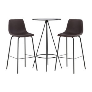 Bistro Barbord med Alexi Stolarna, Table: ⌀60