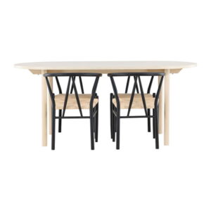 Andy Matbord med Alfons Stolarna, Table: 180 x 90