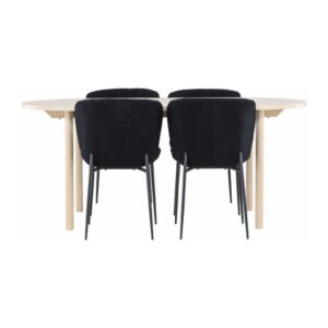 Andy Matbord med Modesto Stolarna, Table: 180 x 90