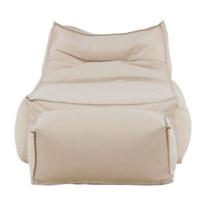 Redang Loungestol med Ottoman, Beige, 94xH83