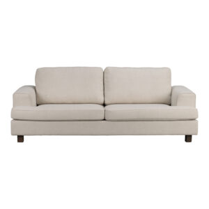 Aberdeen soffa 3-sits beige tyg Glory #05/bruna ekben